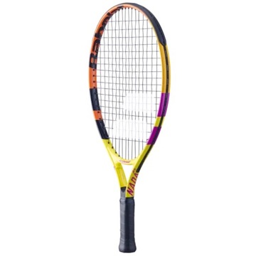 Детская теннисная ракетка Babolat JR Rafa 19 желтый/оранжевый/фиолетовый