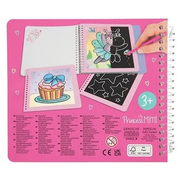 Творческий набор «Топ-модель» MagicScratch Mini 10413