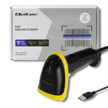 QOLTEC 1D считыватель штрих-кодов | USB