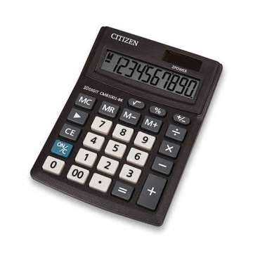 Калькулятор Citizen CMB1001-BK Черный полуавтоматический
