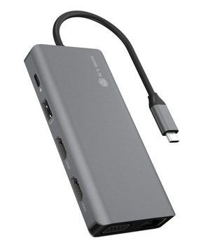 Док-станция 12-в-1, совместимая с Thunderbolt 3