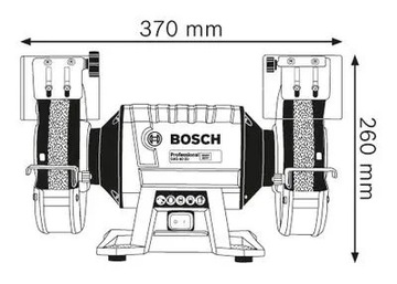 Настольная шлифовальная машина GBG 60-20