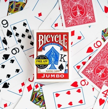 Карты Jumbo BICYCLE со спиной для гонщика
