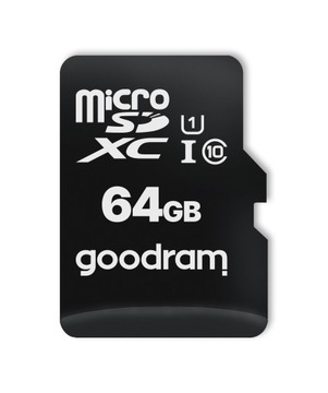 Karta MICROSD 64GB do kamerki samochodowej