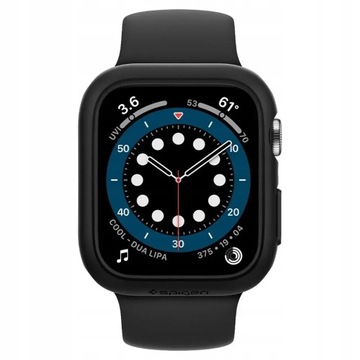 Чехол для Apple Watch 4/5/6/SE (44 мм) черного цвета — SPIGEN Thin Fit