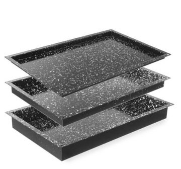 Blacha cukiernicza piekarnicza KONWEKTOMAT do 800C wys. 40mm GN1/1 - Hendi