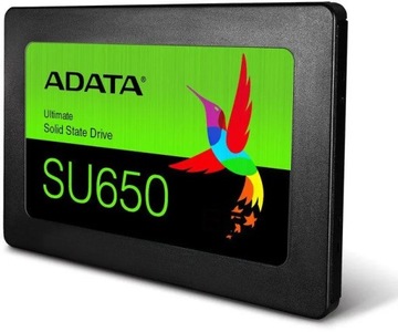 Твердотельный накопитель ADATA Ultimate SU650, 240 ГБ, 2,5 дюйма, SATA III