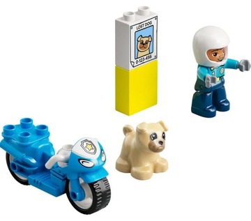 Полицейский мотоцикл LEGO Duplo 10967
