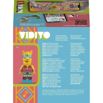 Lego Vidiyo 43105 Вечеринка с ламой BeatBox 7+