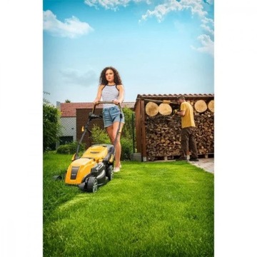 ЭЛЕКТРИЧЕСКАЯ КОСИЛКА 3000ВТ И МОЩНАЯ 38СМ ДЛЯ ТРАВЫ RIWALL REM 3817 PRO