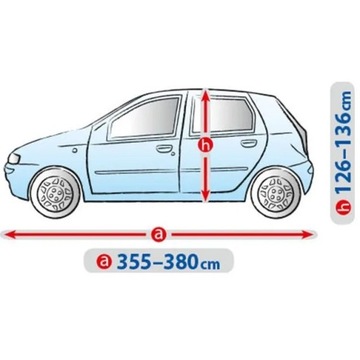 Plandeka Samochodowa BASIC GARAGE M1 Hatchback
