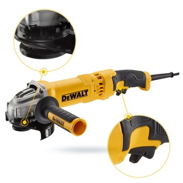 Угловая шлифовальная машина 125мм 1500Вт DeWalt DWE4277