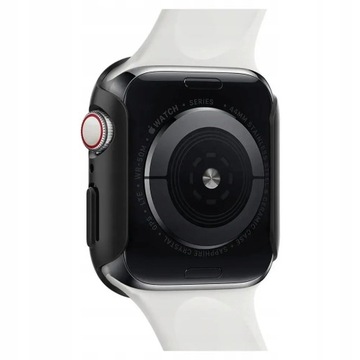 Чехол для Apple Watch 4/5/6/SE (44 мм) черного цвета — SPIGEN Thin Fit