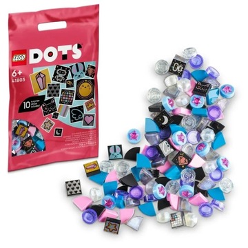 LEGO Dots 41803 DOTS series 8 аксессуары, брелоки