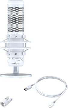 HyperX QuadCast S — конденсаторный USB-микрофон RGB для ПК, PS5, PS4, Mac