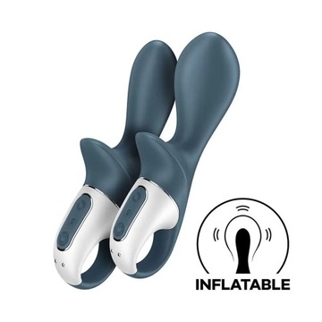 SATIFYER Air Pump Booty 2 темный анальный вибратор