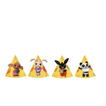 Шапки на день рождения Bing Bunny 8 шт.