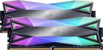 Память DDR4 16 ГБ, 3200 МГц, DUAL 2 Sticks Охлаждение Радиатор RGB с подсветкой