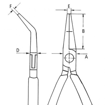 Клещи для электроники KNIPEX 35 82 145