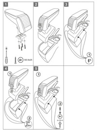 фото thumb №15, Подлокотник стандарт suzuki sx4 s-cross, 2015-
