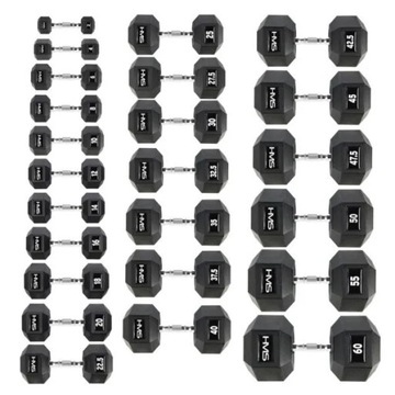 Гантель HEX PRO 22,5 кг HMS