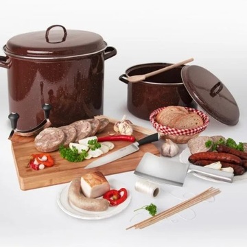 Кухонный стальной тесак, стальной нож для мяса 16 см