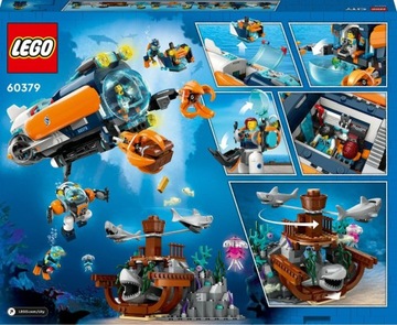 LEGO CITY 60379 Подводная лодка морского исследователя