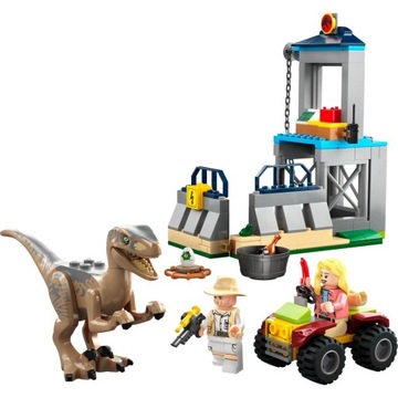 KLOCKI LEGO JURASSIC WORLD 76957 UCIECZKA WELOCIRAPTORA