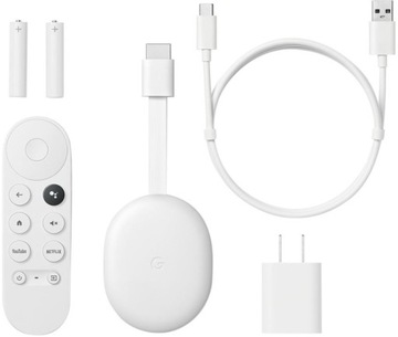Google Chromecast 4 HD Google TV SMART Белый