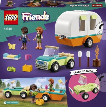 LEGO 4+ Friends 41726 НОВЫЙ автомобиль с прицепом для отпуска и кемпинга