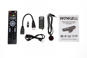 ТЮНЕР ПРИЕМНИК НАземного ТВ DVB-T/T2 Wiwa DVB-T2