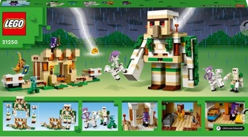 LEGO Minecraft 21250 Крепость железного голема