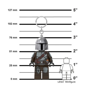 Брелок LEGO Star Wars Мандалорец LGL-KE187