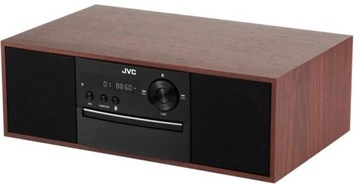 JVC RD-E761 CD-проигрыватель BT AUX USB CD-R ЖК-дисплей ДЕРЕВЯННЫЙ СТИЛЬНЫЙ