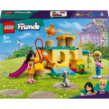 LEGO Friends 42612 Przygody Plac Zabaw dla Kotków 87 Klocki 5+