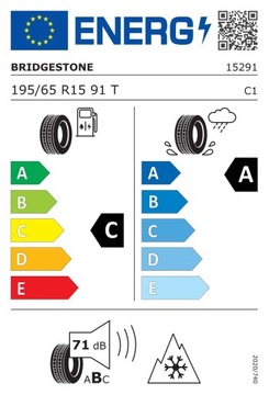 4 шины 195/65R15 BRIDGESTONE BLIZZAK LM005 91T