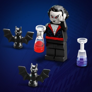 LEGO Marvel Майлз Моралес против Морбиуса 76244