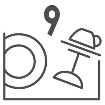 Посудомоечная машина CANDY CDPH 2L949X 9 комплектов 44,8 см