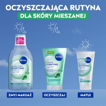 NIVEA Очищающая мицеллярная вода с водорослями для комбинированной кожи 400 мл