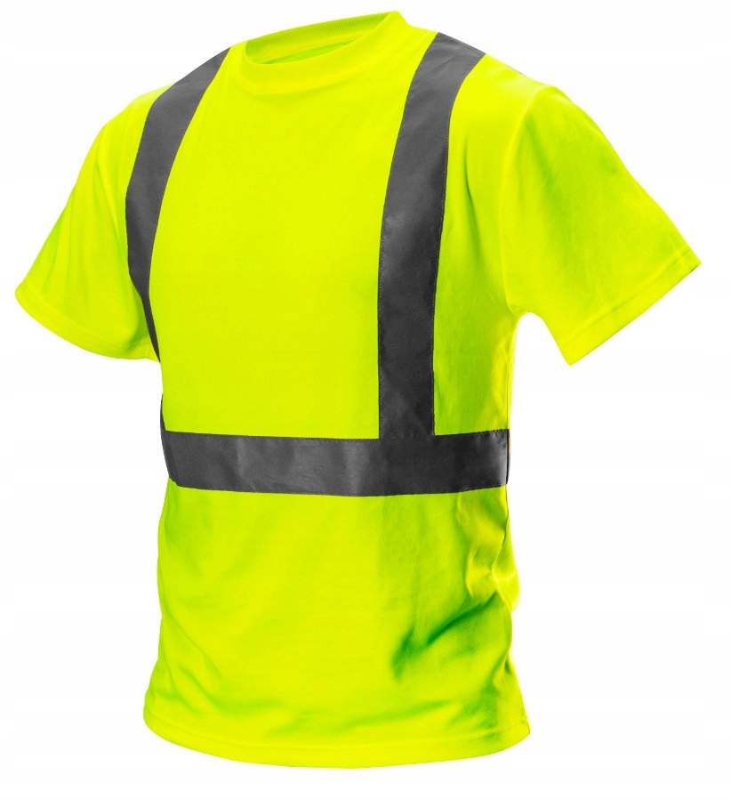 NEO KOSZULKA ODBLASKOWA T-shirt ostrzegawcza r. M