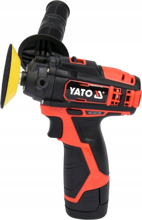YATO POLERKA SAMOCHODOWA AKUMULATOROWA 12V +3GĄBKI