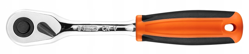 NEO TOOLS GRZECHOTKA PROSTA 1/4 45 ZĘBÓW 155MM PRZEŁĄCZNIK CrMo 08-523