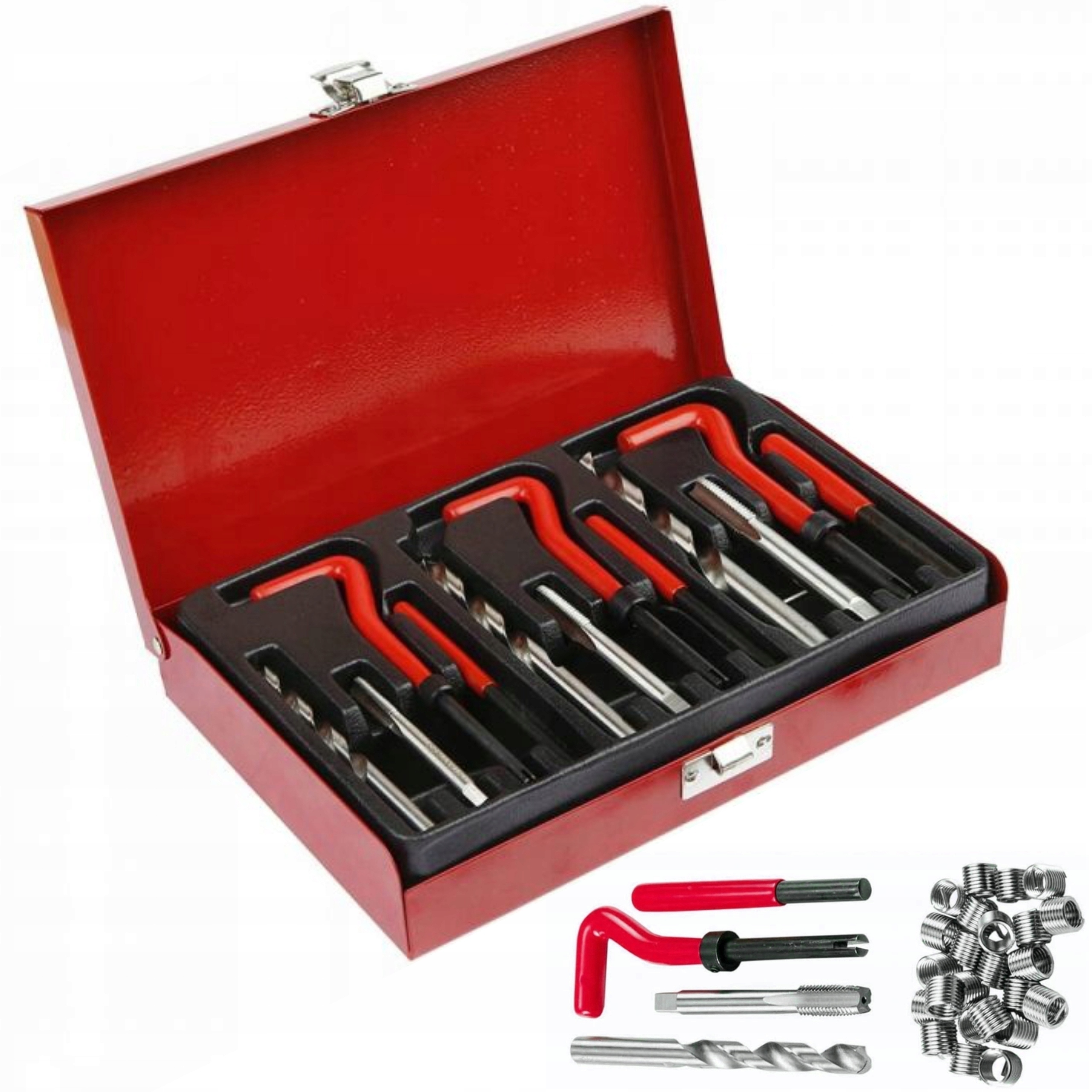 GWINTOWNIKI ZESTAW NAPRAWCZY DO GWINTÓW 88EL GWINTOWNIKI HELICOIL M6 M8 M10