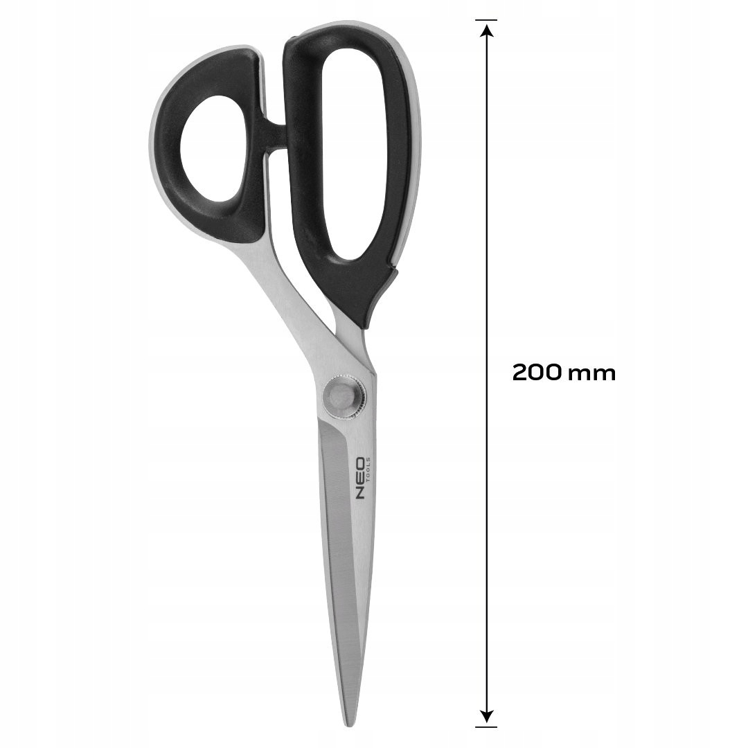NEO TOOLS UNIWERSALNE FUNKCJONALNE NOŻYCZKI KRAWIECKIE 200MM 64-004