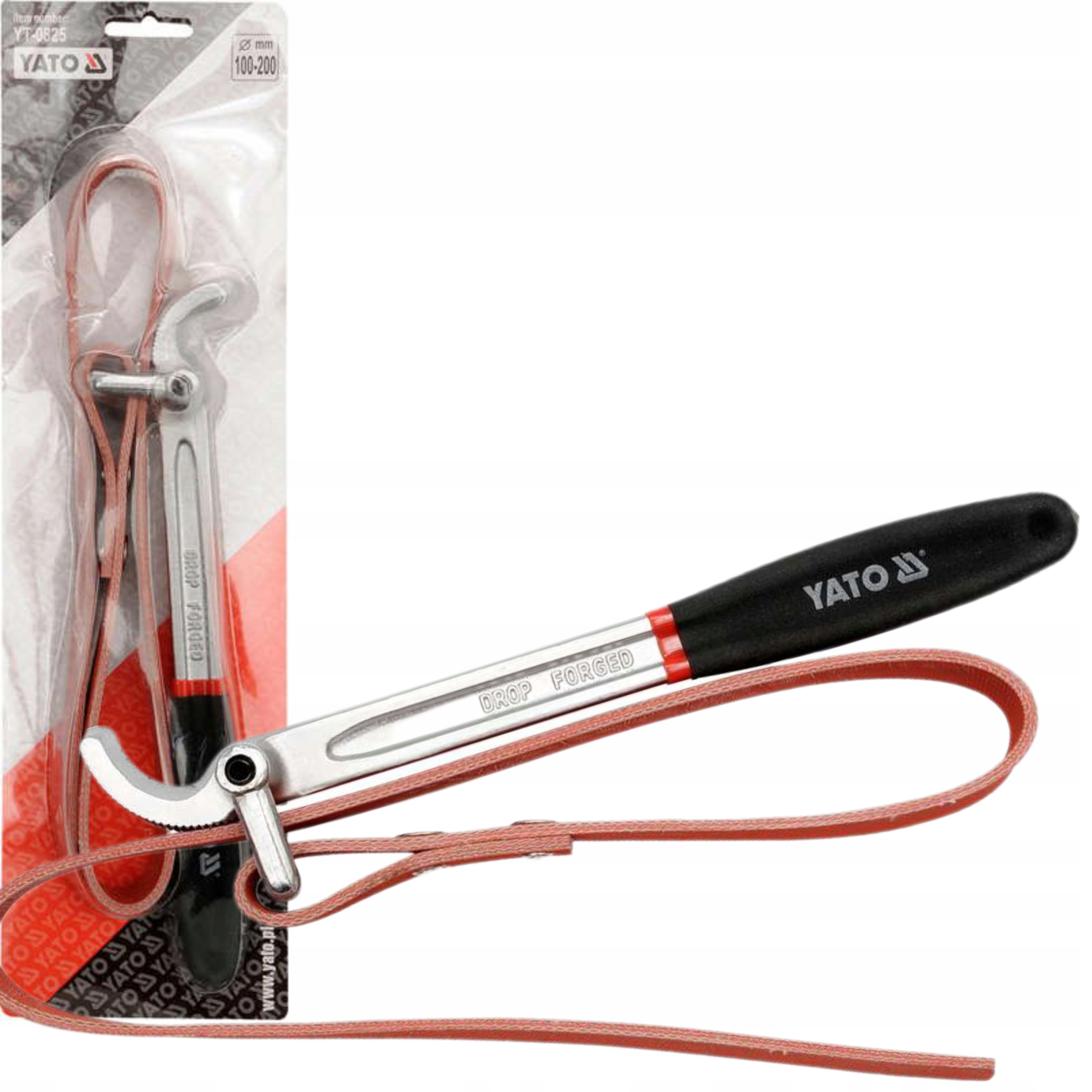 YATO KLUCZ TAŚMOWY DO FILTRÓW OLEJU ZAKRES 100-200 MM YT-0825