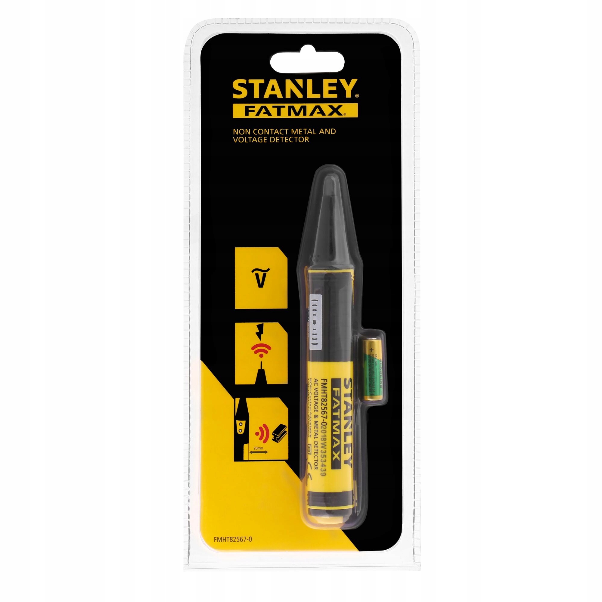 STANLEY BEZKONTAKTOWY WYKRYWACZ NAPIĘCIA 20V~1000V