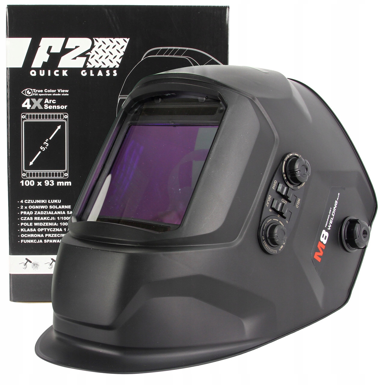 PRZYŁBICA SPAWALNICZA Z FILTREM SMAW MIG TIG GATW SAW PAW M79389