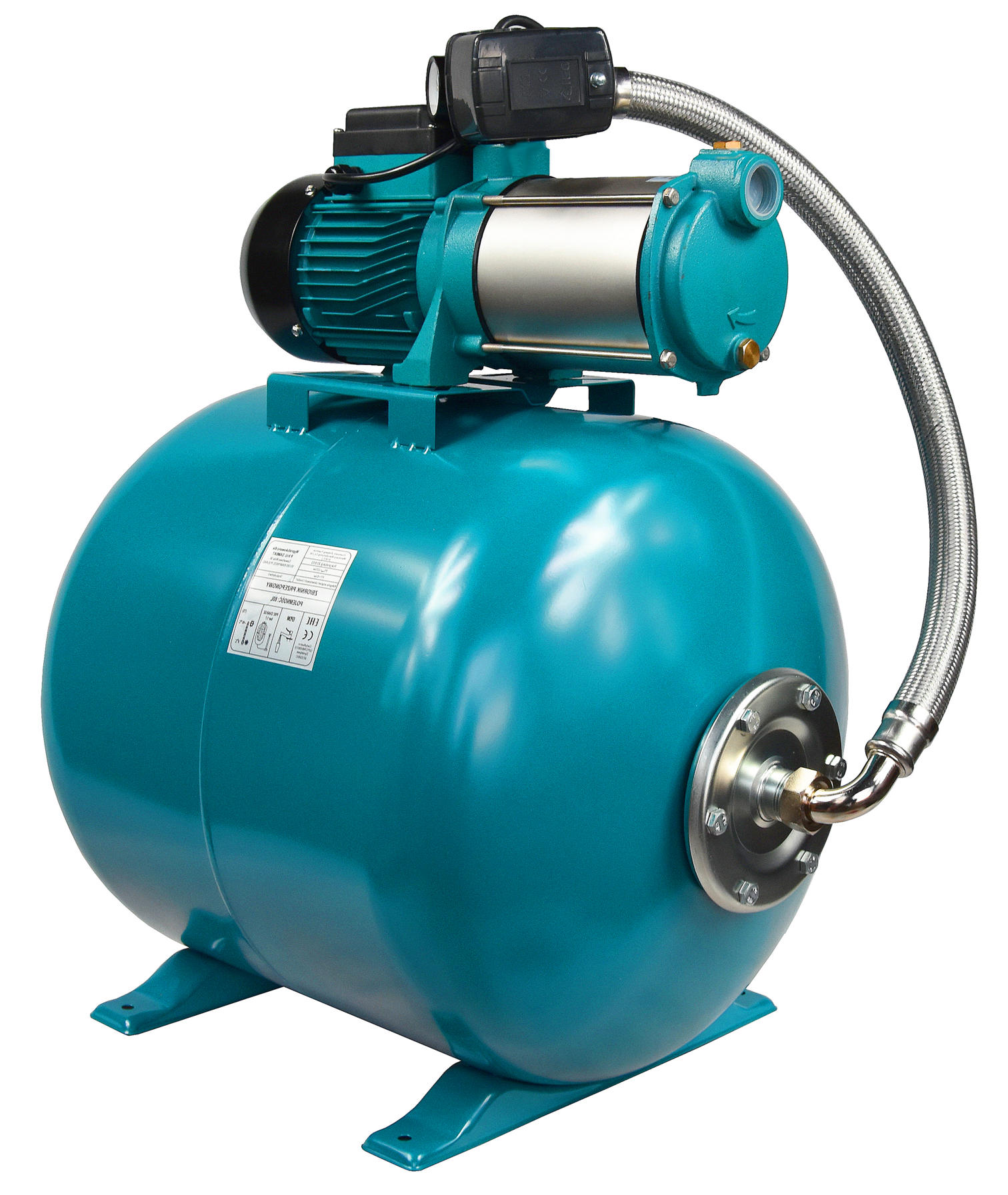 IBO HYDROFOR MHI1300 Z OSPRZĘTEM ZBIORNIK 100L +WĄŻ 60cm ZESTAW HYDROFOROWY
