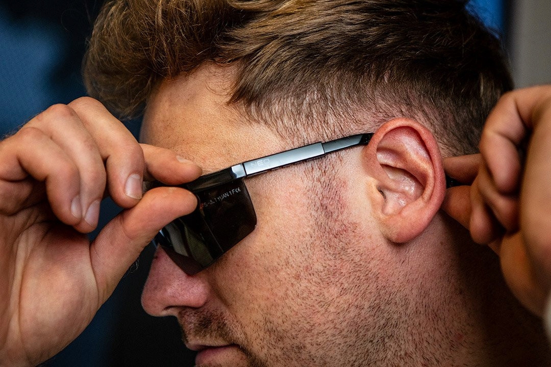 NEO OKULARY OCHRONNE GOGLE SOCZEWKI PRZYCIEMNIANE REGULOW. ZAUSZNIKI 97-507