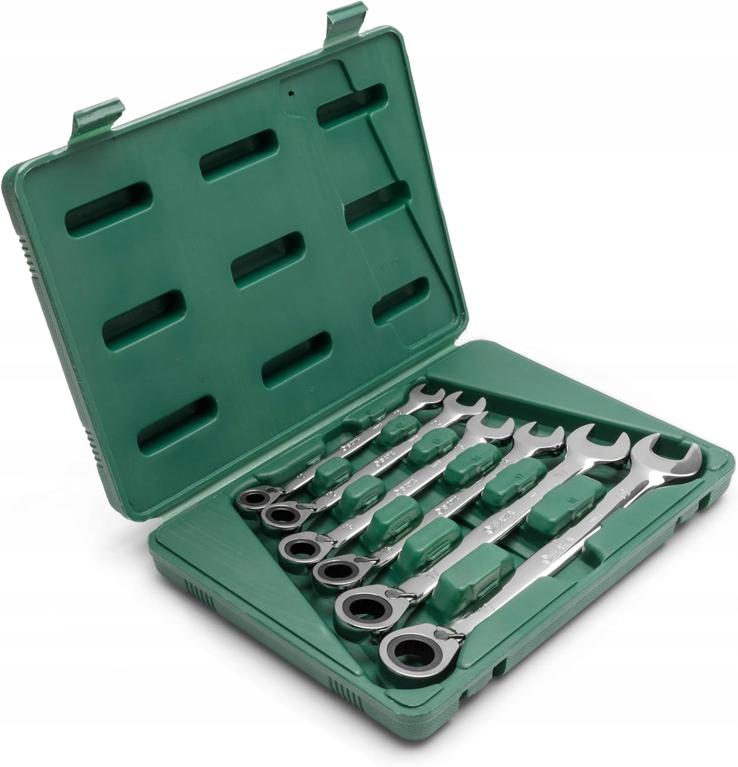 SATA 6 KLUCZY PŁASKO-OCZKH Z SZYBKĄ ZMIANA KIERUNEK Z GRZECHOTKĄ ST09080SJ